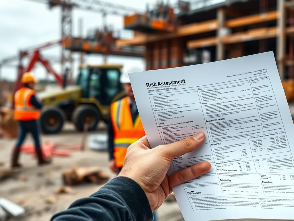 Ocena ryzyka zawodowego pracownika budowlanego – pobierz PDF