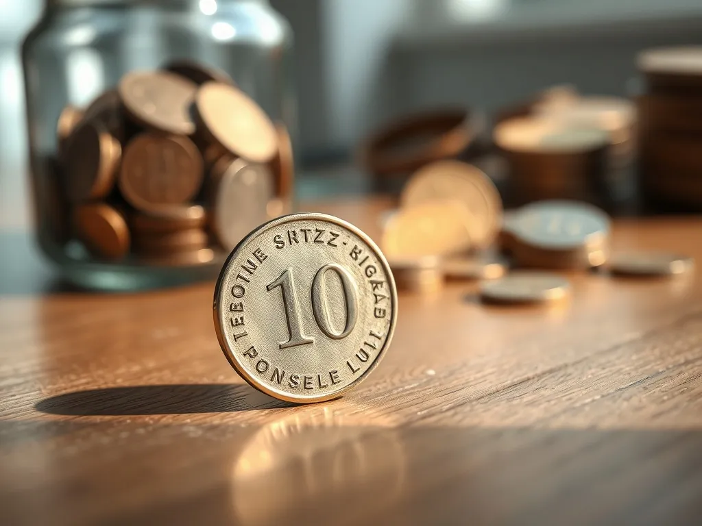 Ile waży moneta 10 groszy? Oto odpowiedź!